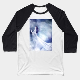 Simone Simons Inspired Art Baseball T-Shirt